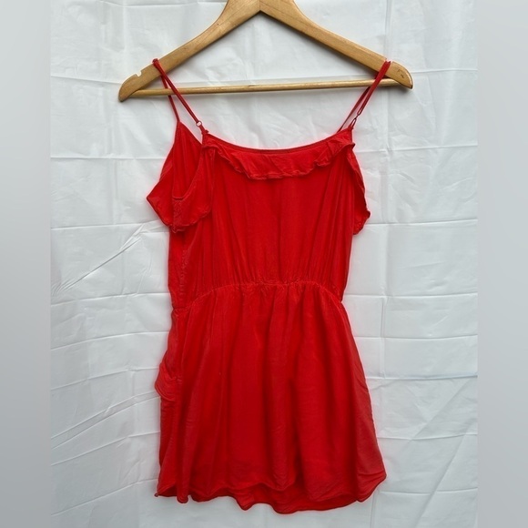 ARITZIA Talula orange red light dress Size S - Picture 3 of 8